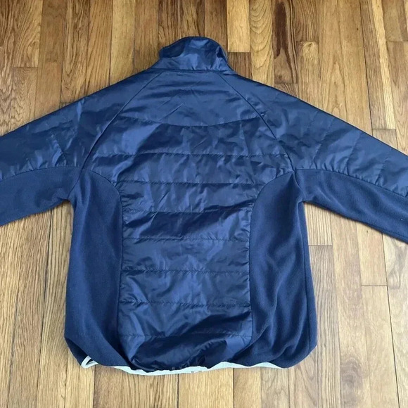 HORZE Equestrian Women's Jacket Blue Zip Pocket Fleece Size XL - Picture 6 of 7